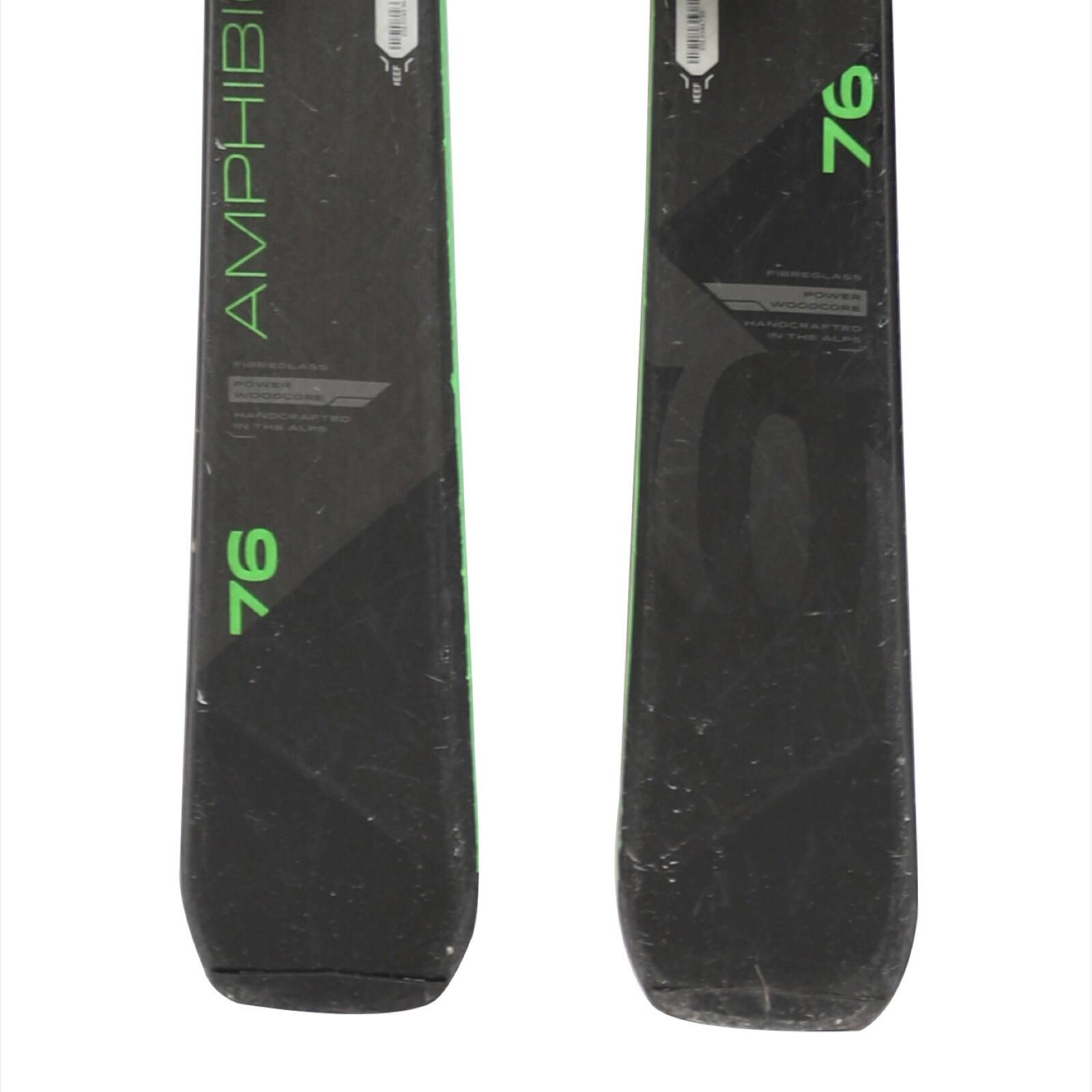RECONDITIONNE - Ski Elan Amphibio 76 + Fixations 4/4