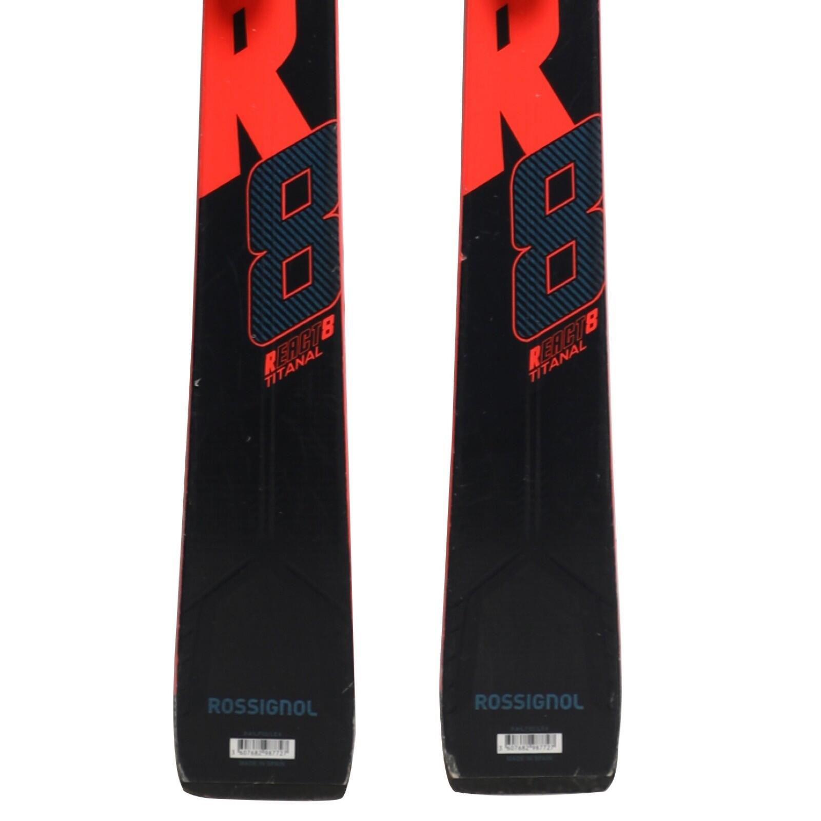 SECOND HAND - Sci Rossignol React 8 Ti + Attacchi 4/4