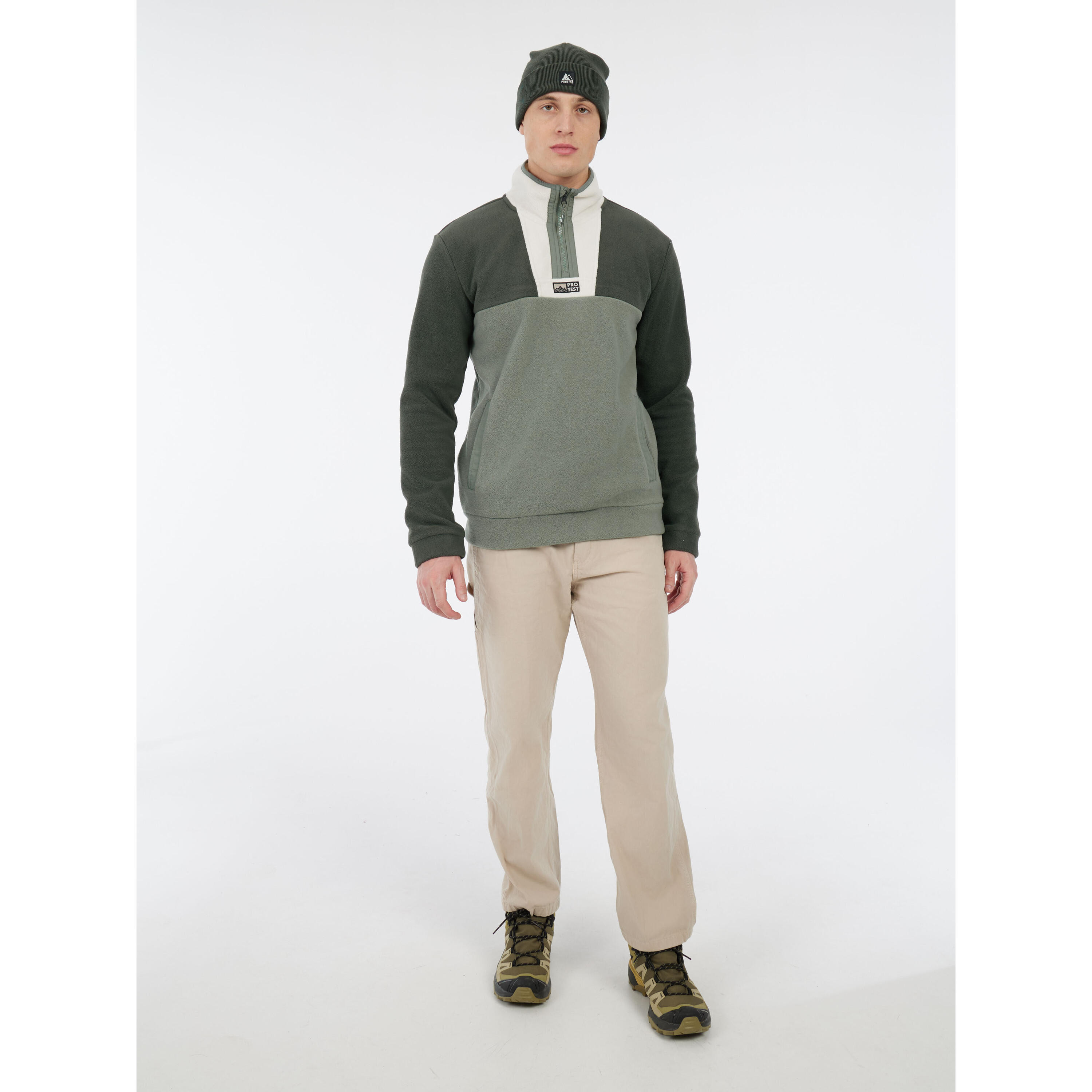 Polaire 1/4 zip Protest Lownton 3/7