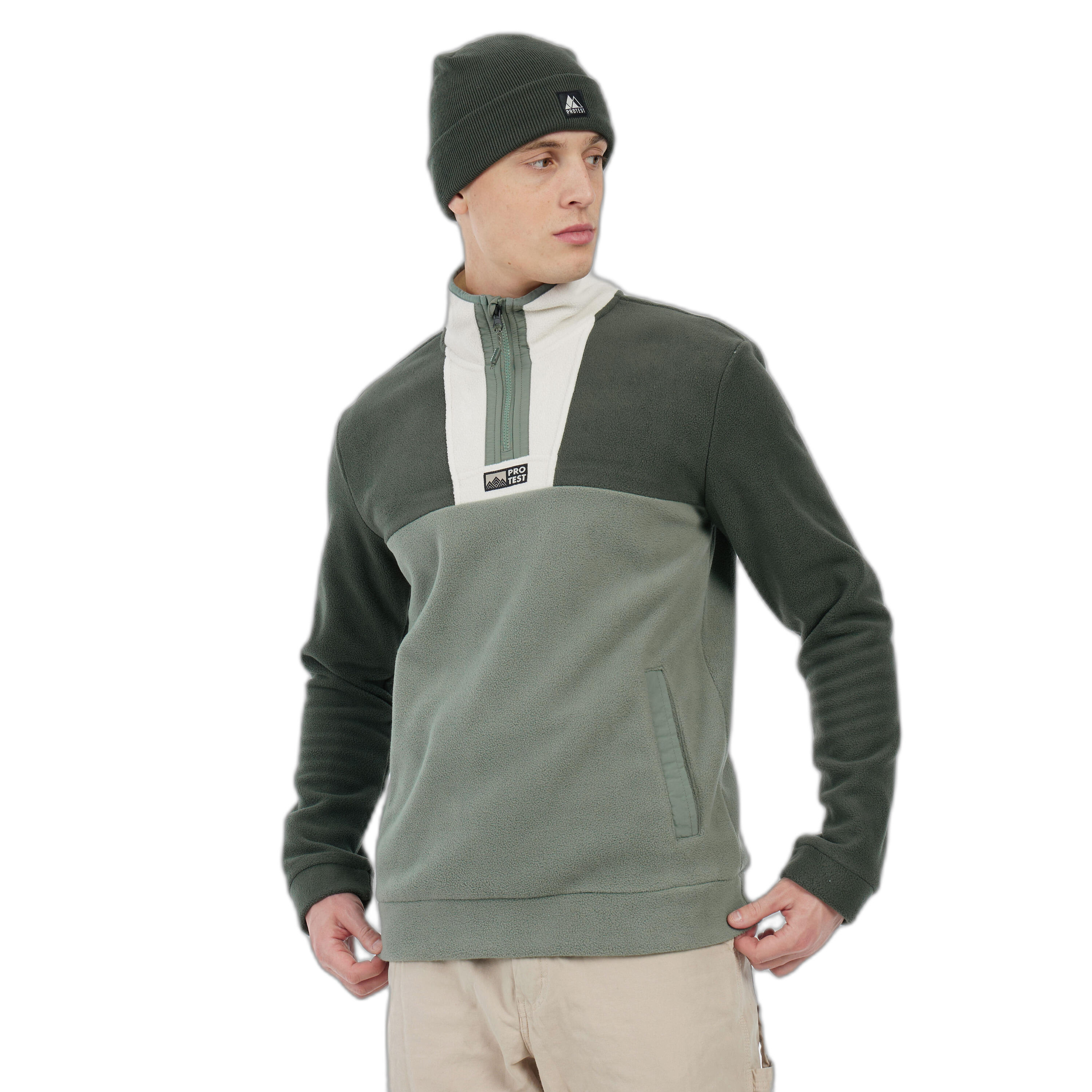 Polaire 1/4 zip Protest Lownton 2/7