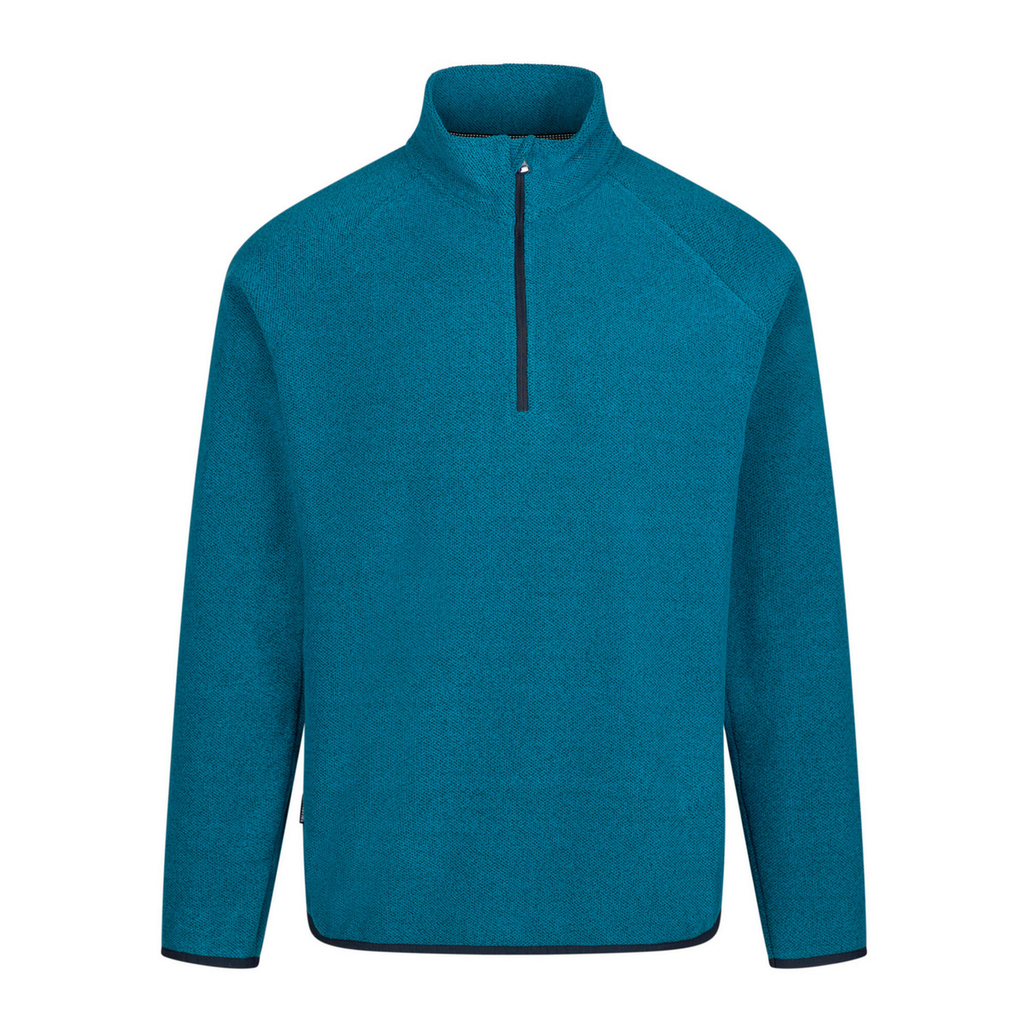 TRESPASS Mens Wetherill Fleece Top (Bondi Blue)