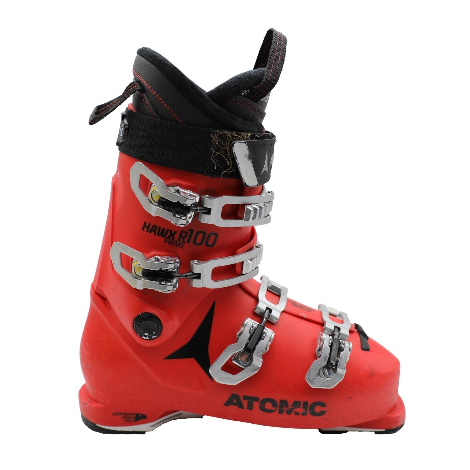 Atomic - Reconditionne - Chaussures De Ski Atomic Hawx Prime R 100 - Chaussures De Ski - Rouge - 26 Cm - Decathlon