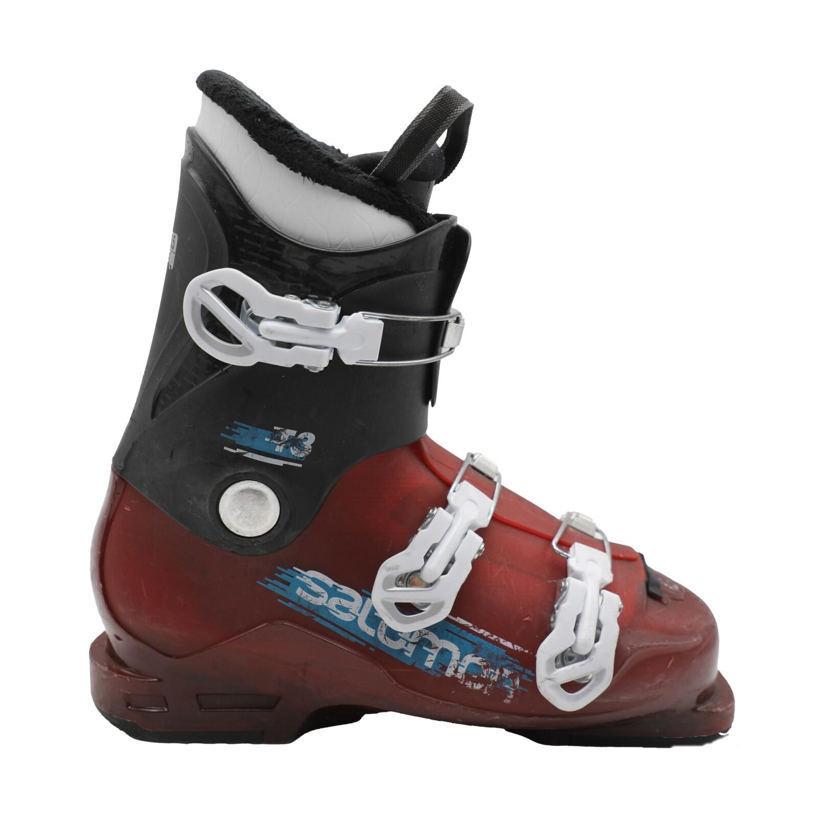 SALOMON RECONDITIONNE - Chaussure De Ski Junior Salomon T3_3 Crochets