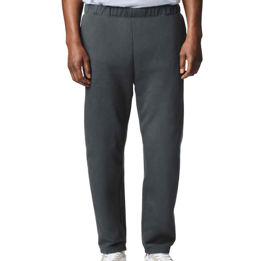 Pantaloni Da Ginnastica Tasca Uomo Gildan Softstyle Carbone 3/4
