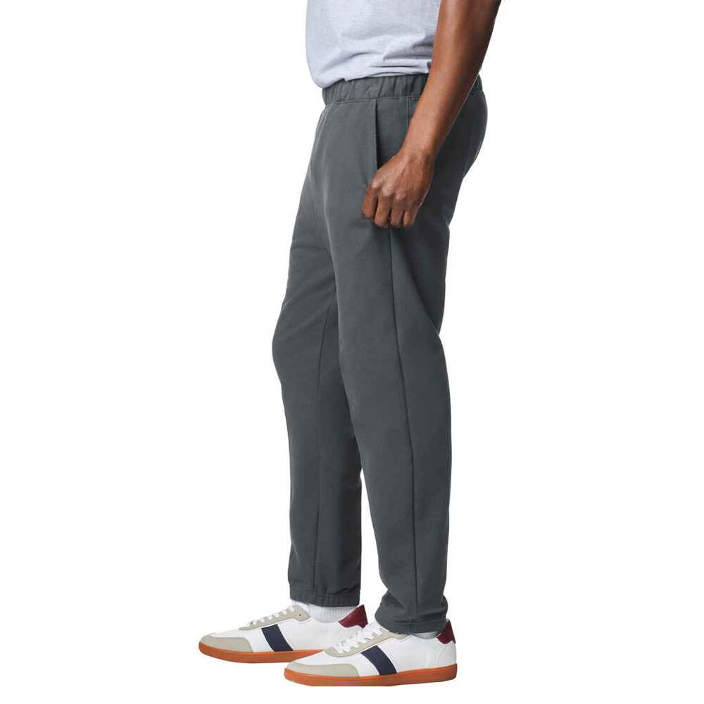 Pantaloni Da Ginnastica Tasca Uomo Gildan Softstyle Carbone 4/4
