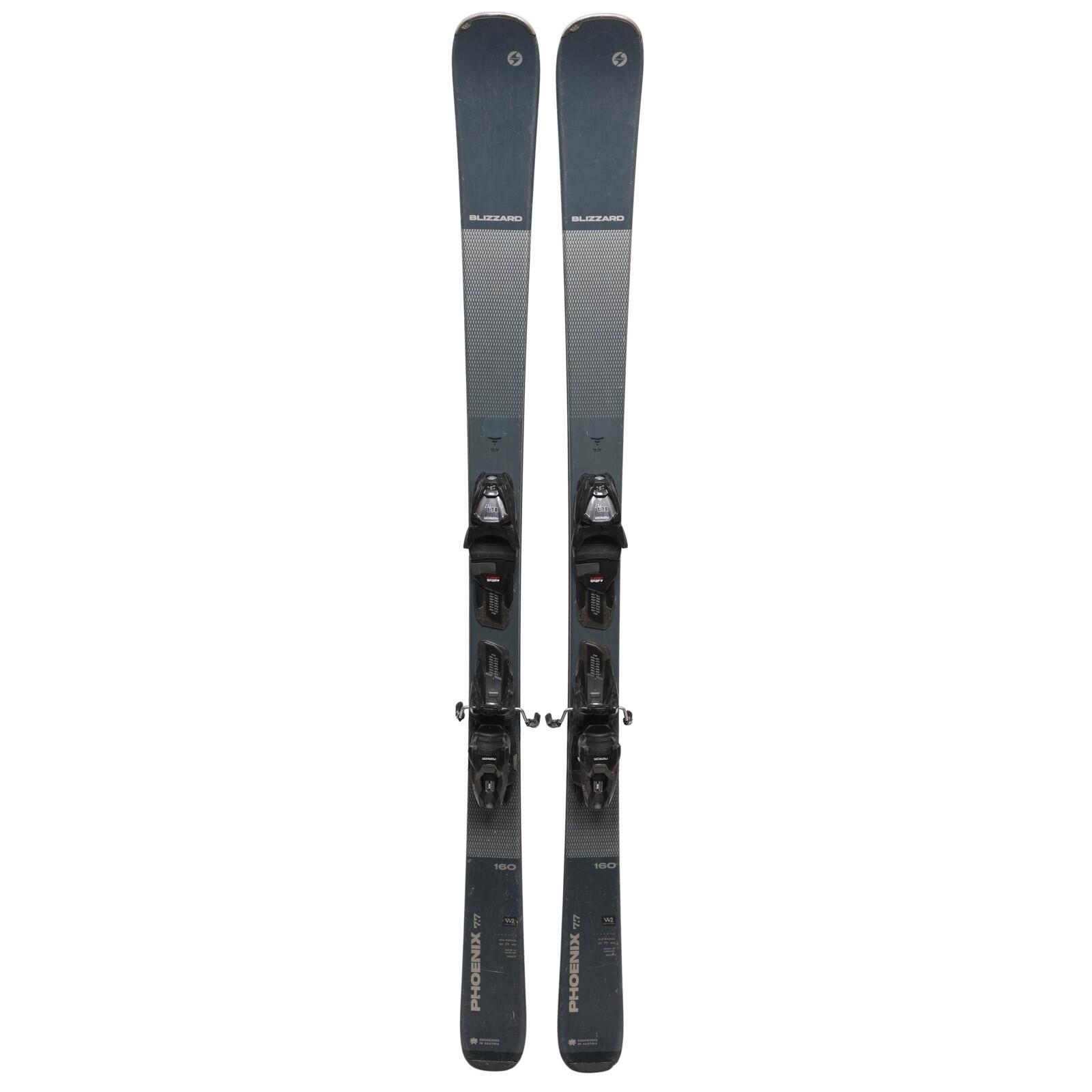 RECONDITIONNE - Ski Blizzard Phoenix 7.7 + Fixations 2/4