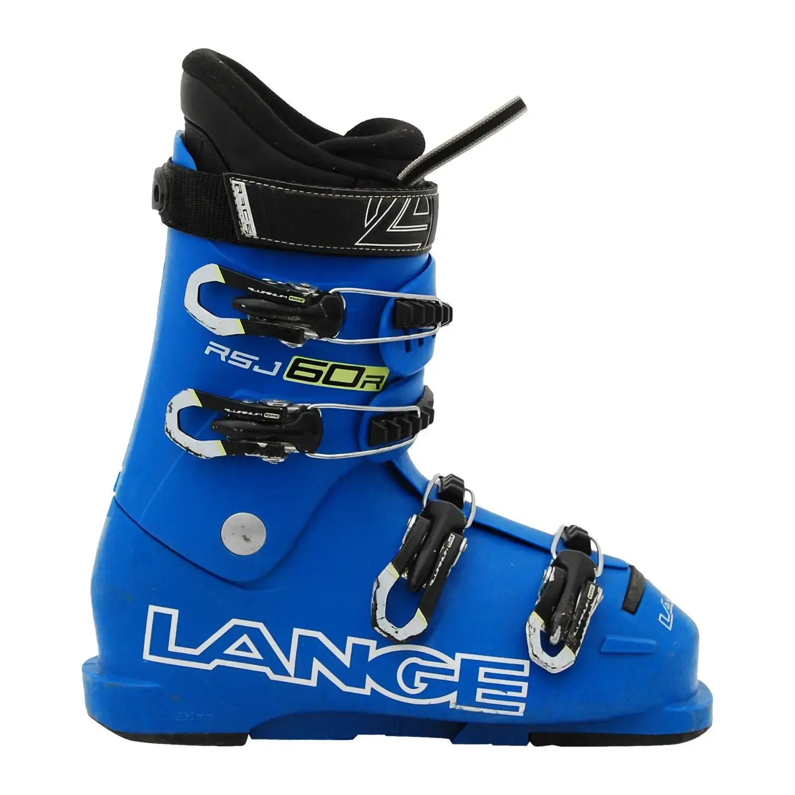 RECONDITIONNE - Chaussure De Ski Junior Lange Rsj 60r_4 Crochets + 2/5