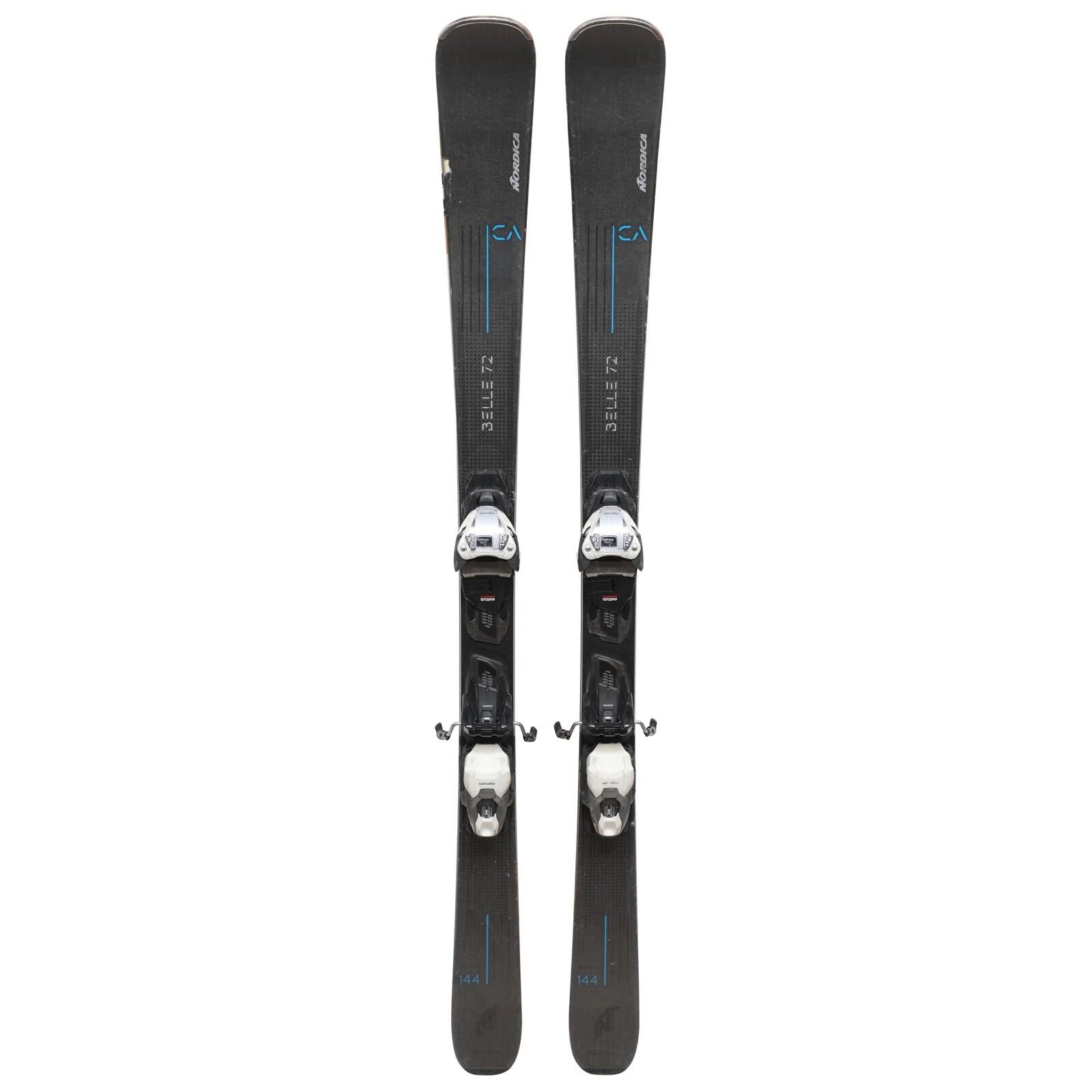 RECONDITIONNE - Ski Nordica Belle 72 Ca + Fixations 2/4