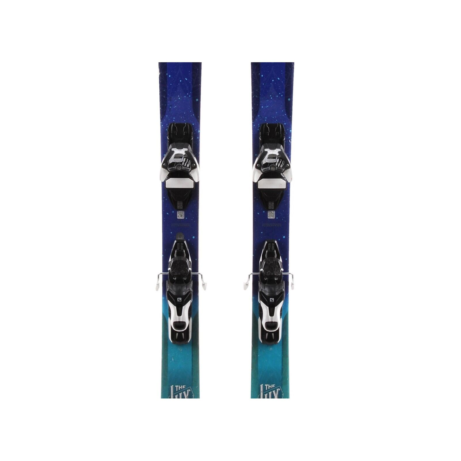RECONDITIONNE - Ski Salomon Qst The Lux 92 + Fixations 3/4