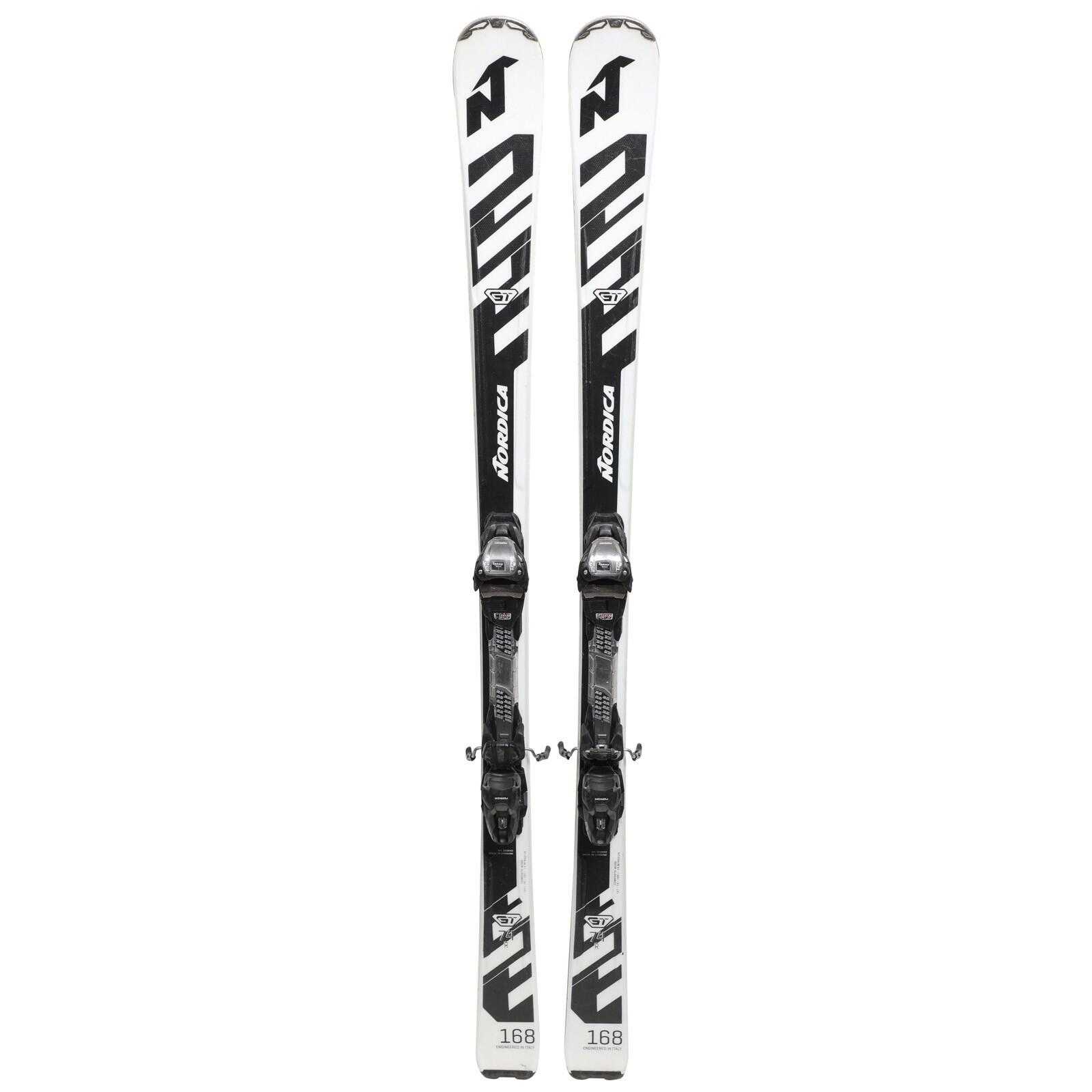 RECONDITIONNE - Ski Nordica Gt 74 R + Fixations 2/4