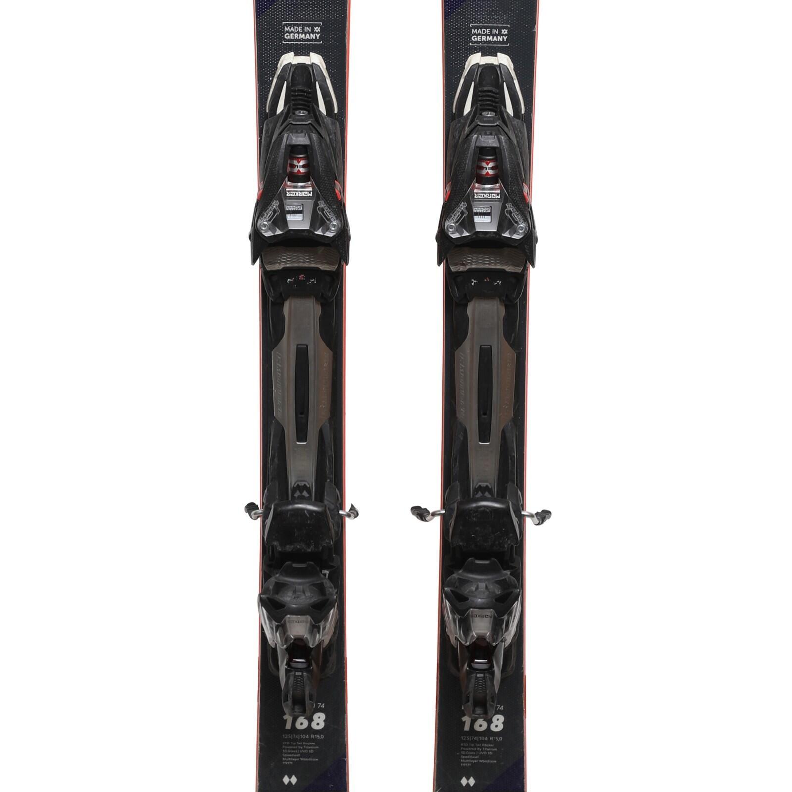 RECONDITIONNE - Ski Volkl Deacon 74 + Fixations 3/4