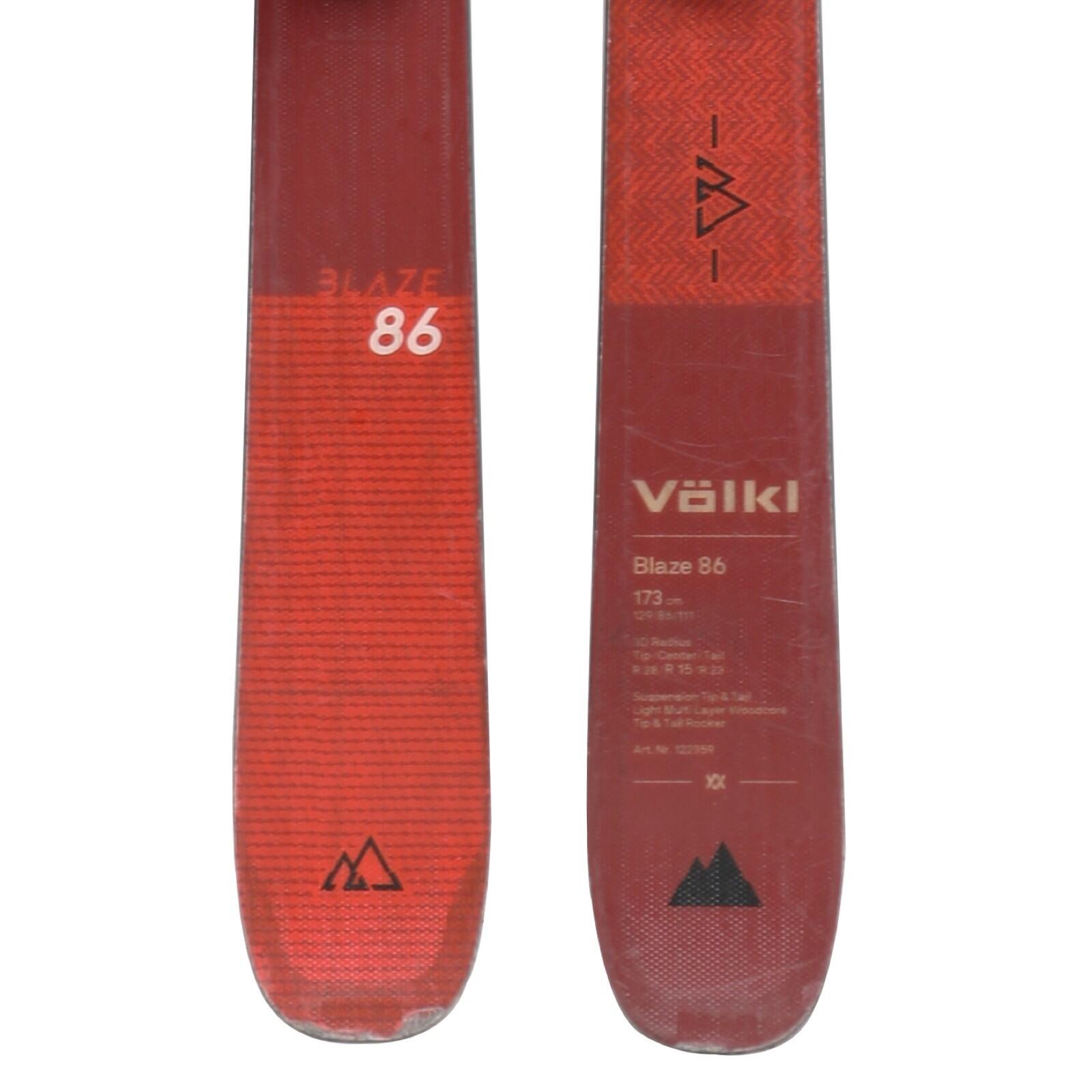 RECONDITIONNE - Ski Volkl Blaze 86 + Fixations 4/4