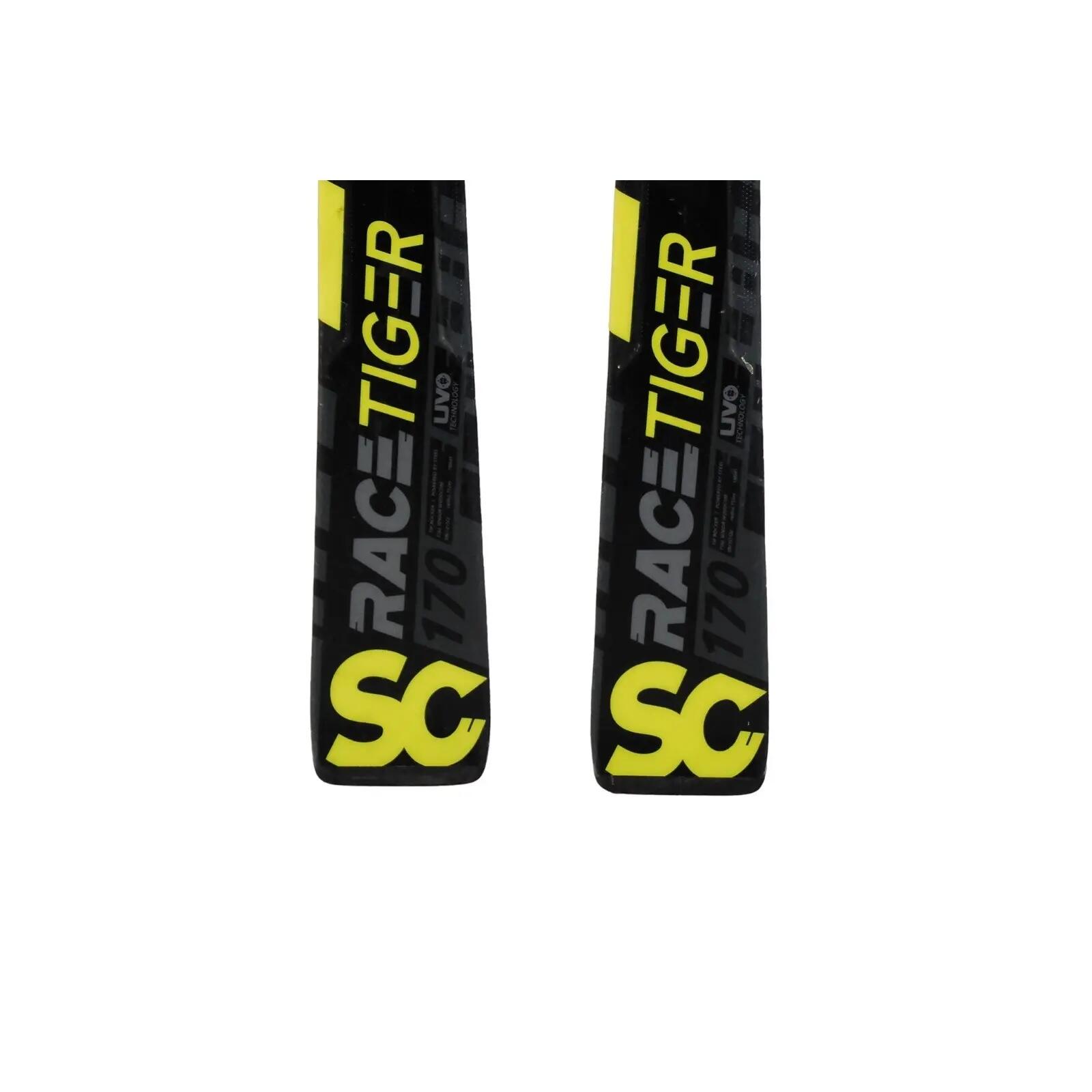 RECONDITIONNE - Ski Volkl Racetiger Sc + Fixations 4/4