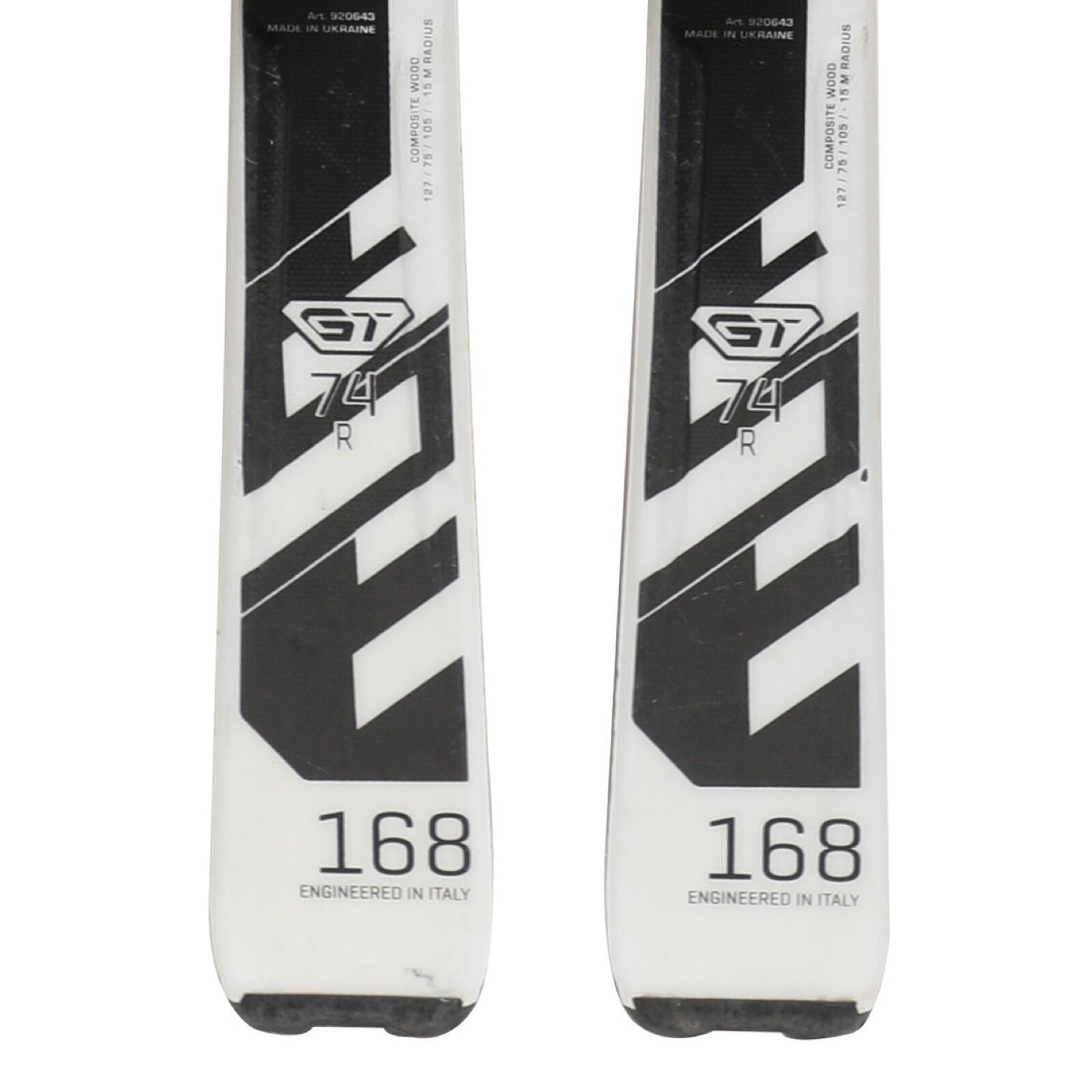RECONDITIONNE - Ski Nordica Gt 74 R + Fixations 4/4