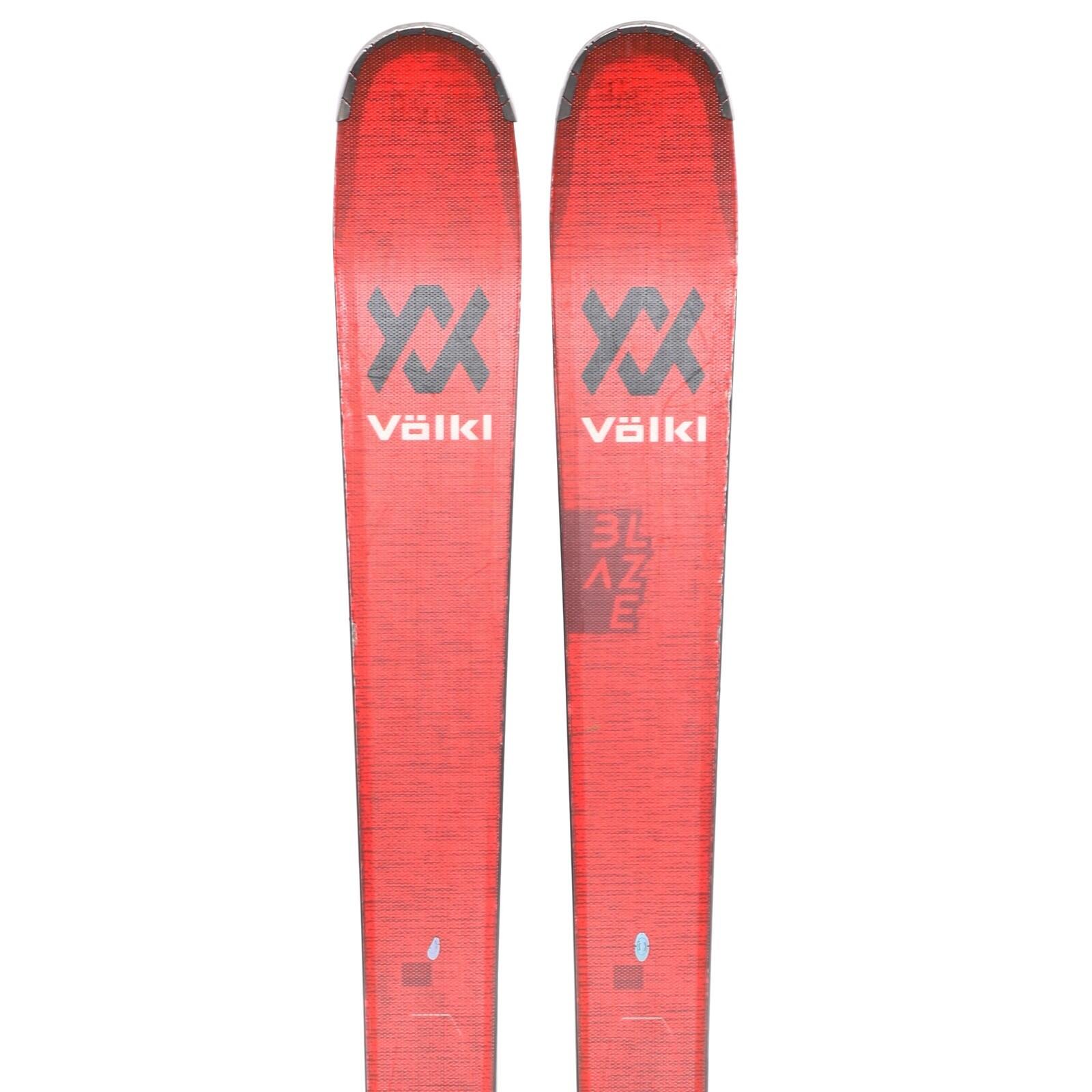 Volkl - Reconditionne - Ski Volkl Blaze 86 + Fixations - Skis - Multicolore|rouge - 166 Cm - Decathlon