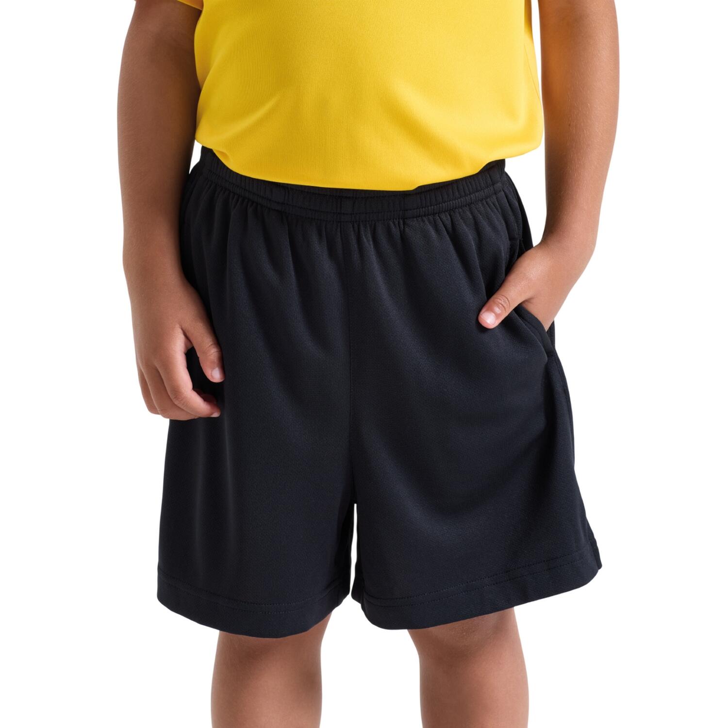 IonCharge Pantaloncini Performance (Tessuto Tecnico) Bambini TriDri Ion-Charge 3/4
