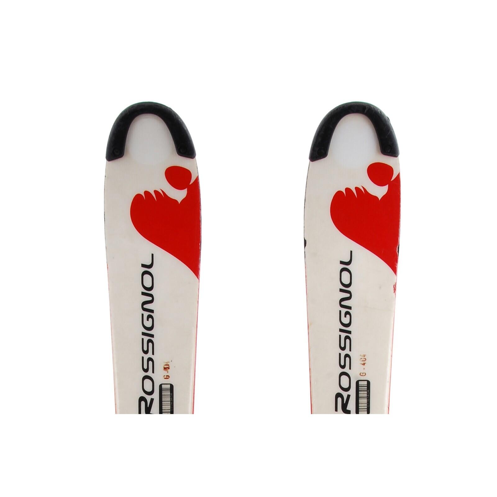 TWEEDEHANDS - Mini Ski Occasion Rossignol Scratch Free Zb + Fixations 2/4