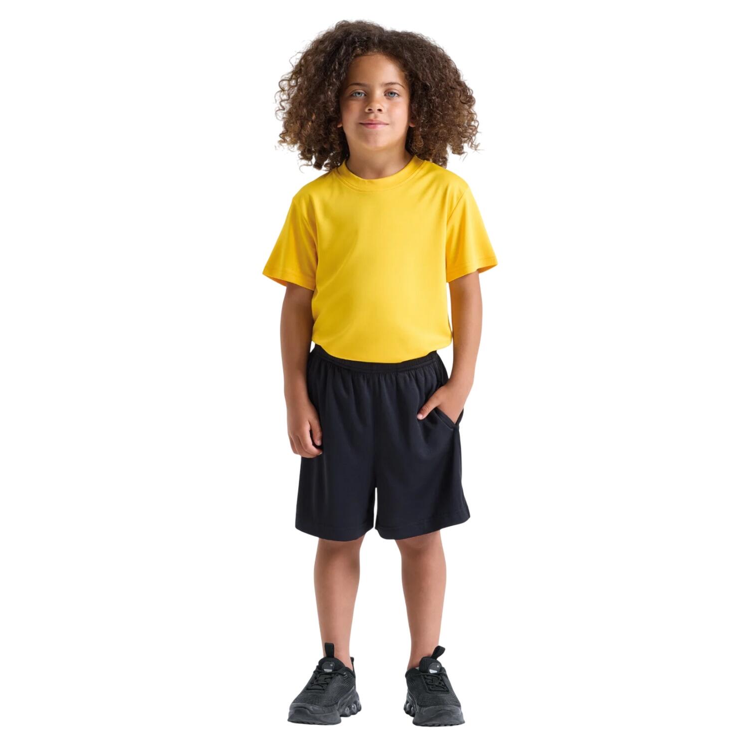 IonCharge Pantaloncini Performance (Tessuto Tecnico) Bambini TriDri Ion-Charge 4/4