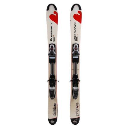 RECONDITIONNE - Mini Ski Rossignol Scratch Free Zb + Fixations