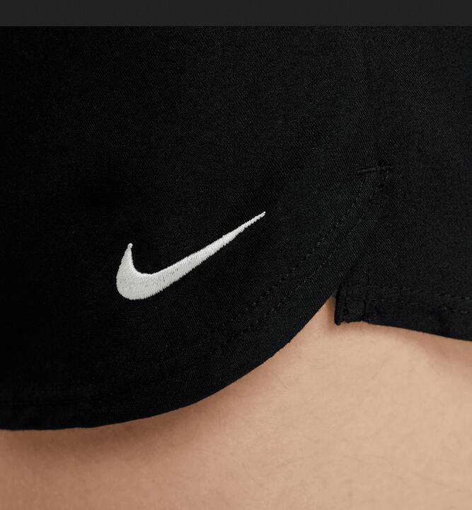 Pantaloncino ragazza nike 3 volley - nero 4/4
