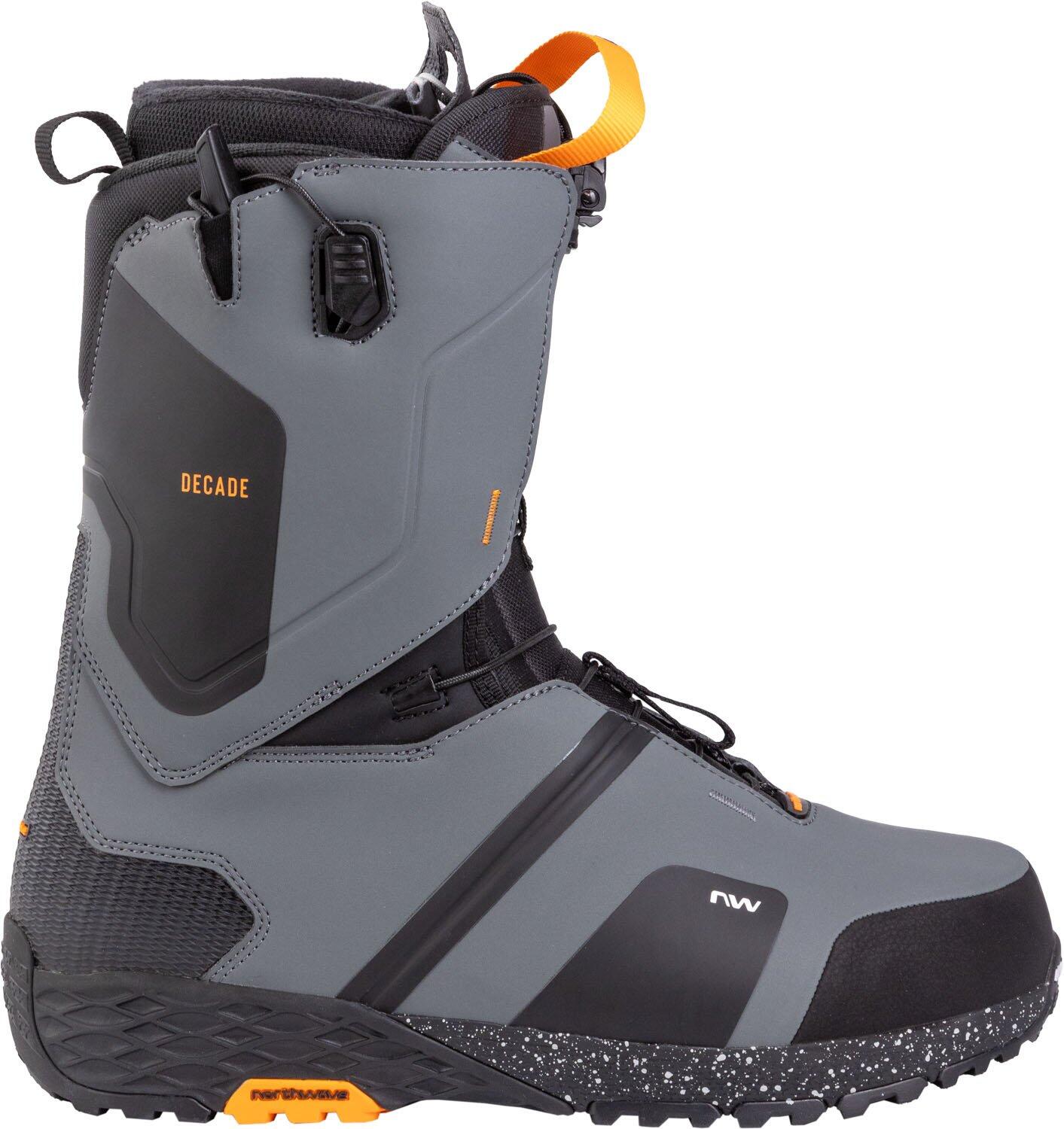 Buty snowboardowe NORTHWAVE Decade, ciemnoszare, męskie 2/4