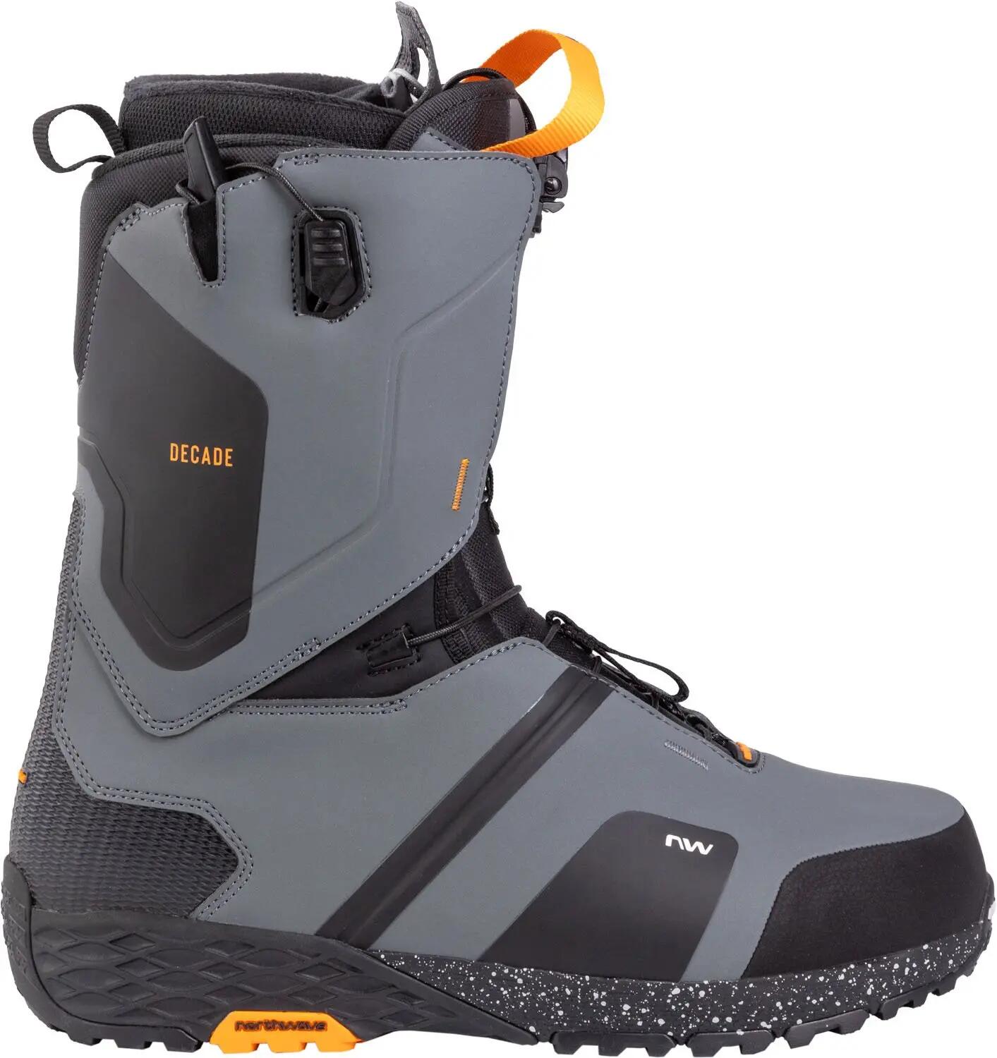 Buty snowboardowe NORTHWAVE Decade, ciemnoszare, męskie 2/4