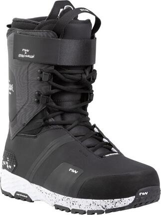 Buty snowboardowe NORTHWAVE Decade Pro, czarne/białe, męskie