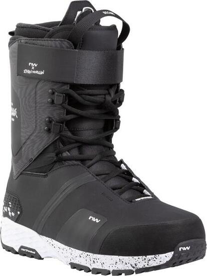 Buty snowboardowe NORTHWAVE Decade Pro, czarne/białe, męskie