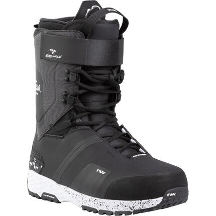Buty snowboardowe NORTHWAVE Decade Pro, czarne/białe, męskie
