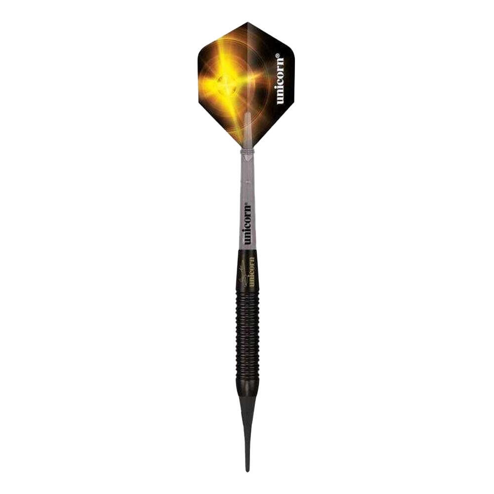 Gary Anderson Brass Soft Tip Darts (Pack of 3) (Black/Golden)