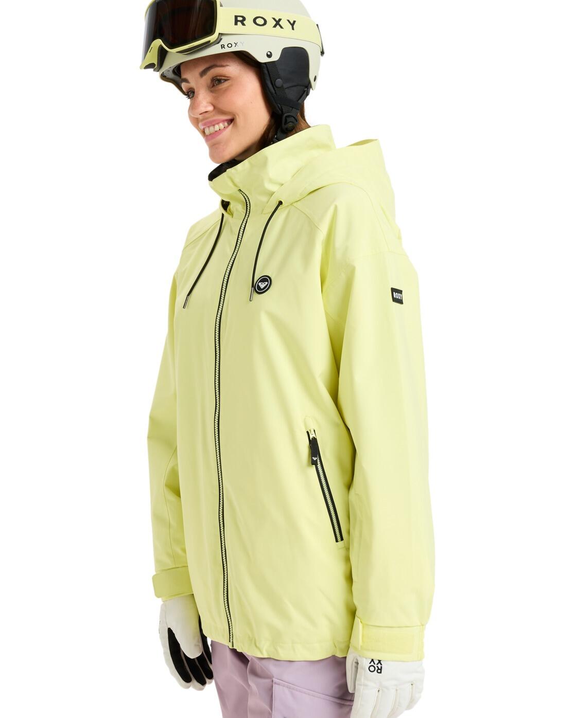 Veste de snow technique LANDSCAPE Jaune Femme 4/4