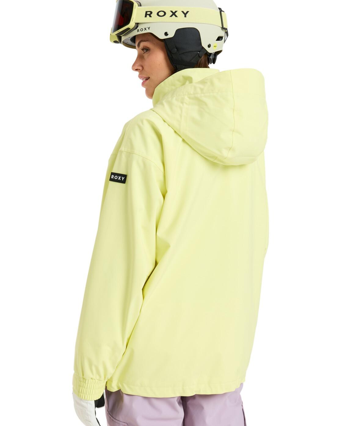 Veste de snow technique LANDSCAPE Jaune Femme 3/4
