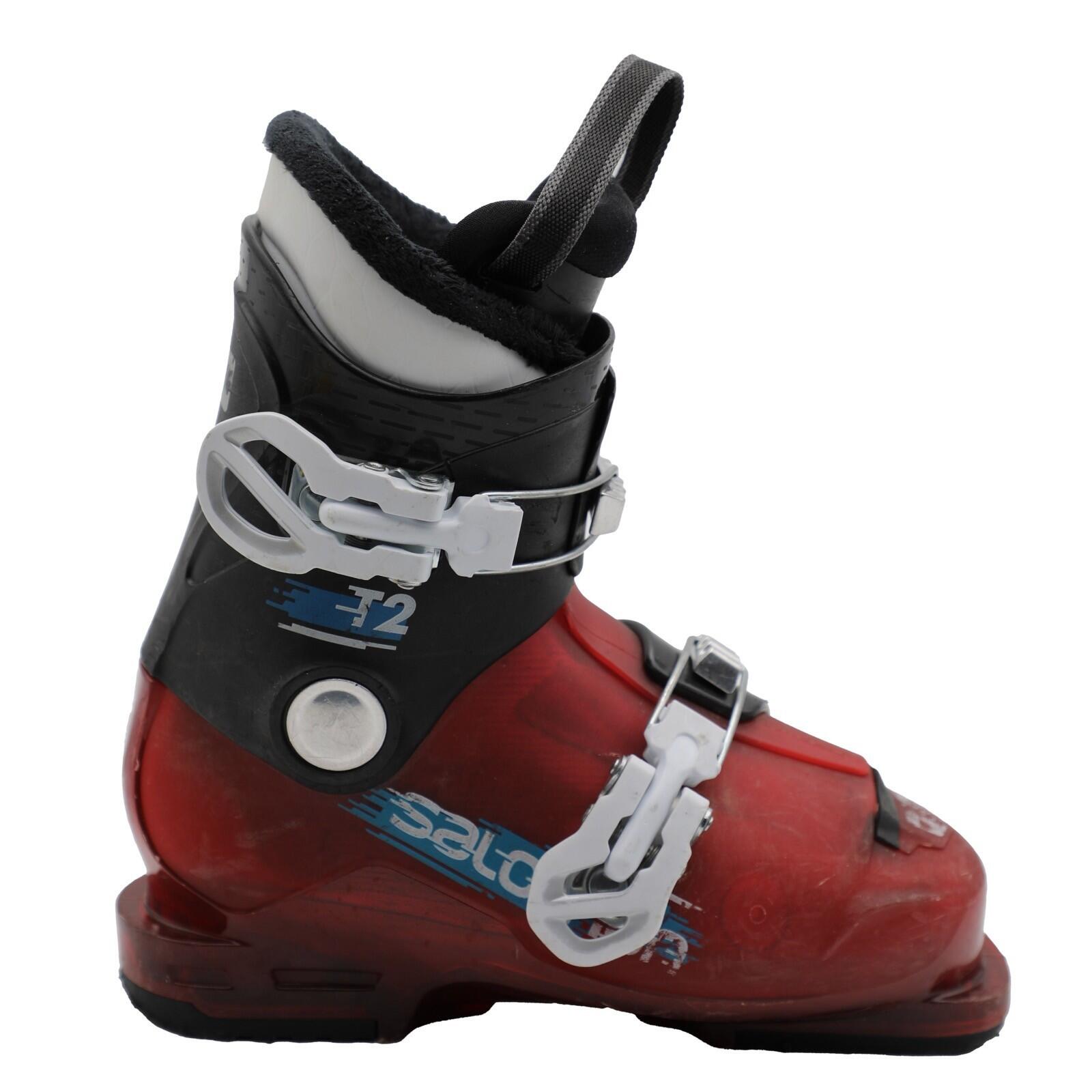SALOMON RECONDITIONNE - Chaussure De Ski Junior Salomon T2_2 Crochets