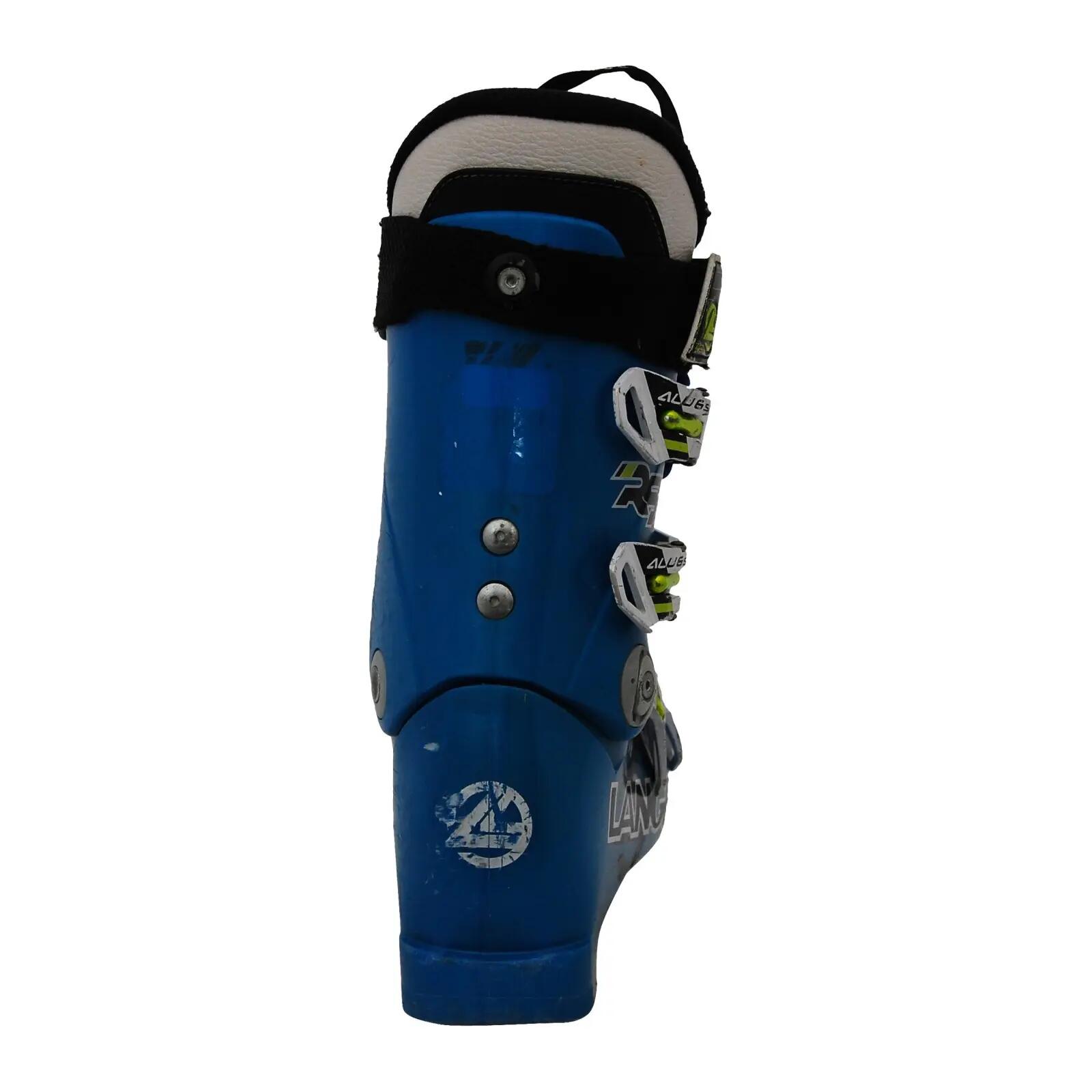 RECONDITIONNE - Chaussure De Ski Junior Lange Rs 90 Sc_4 Crochets + 2/5
