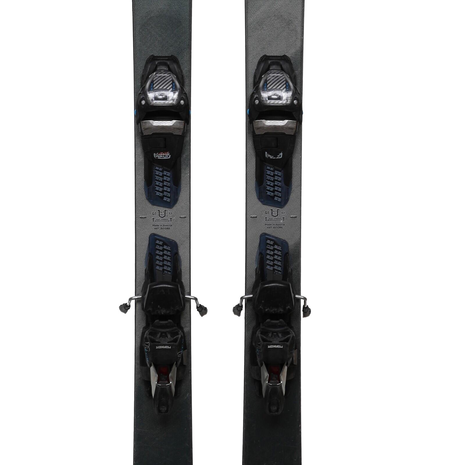 RECONDITIONNE - Ski Blizzard Brahma 88 Sp + Fixations 3/4