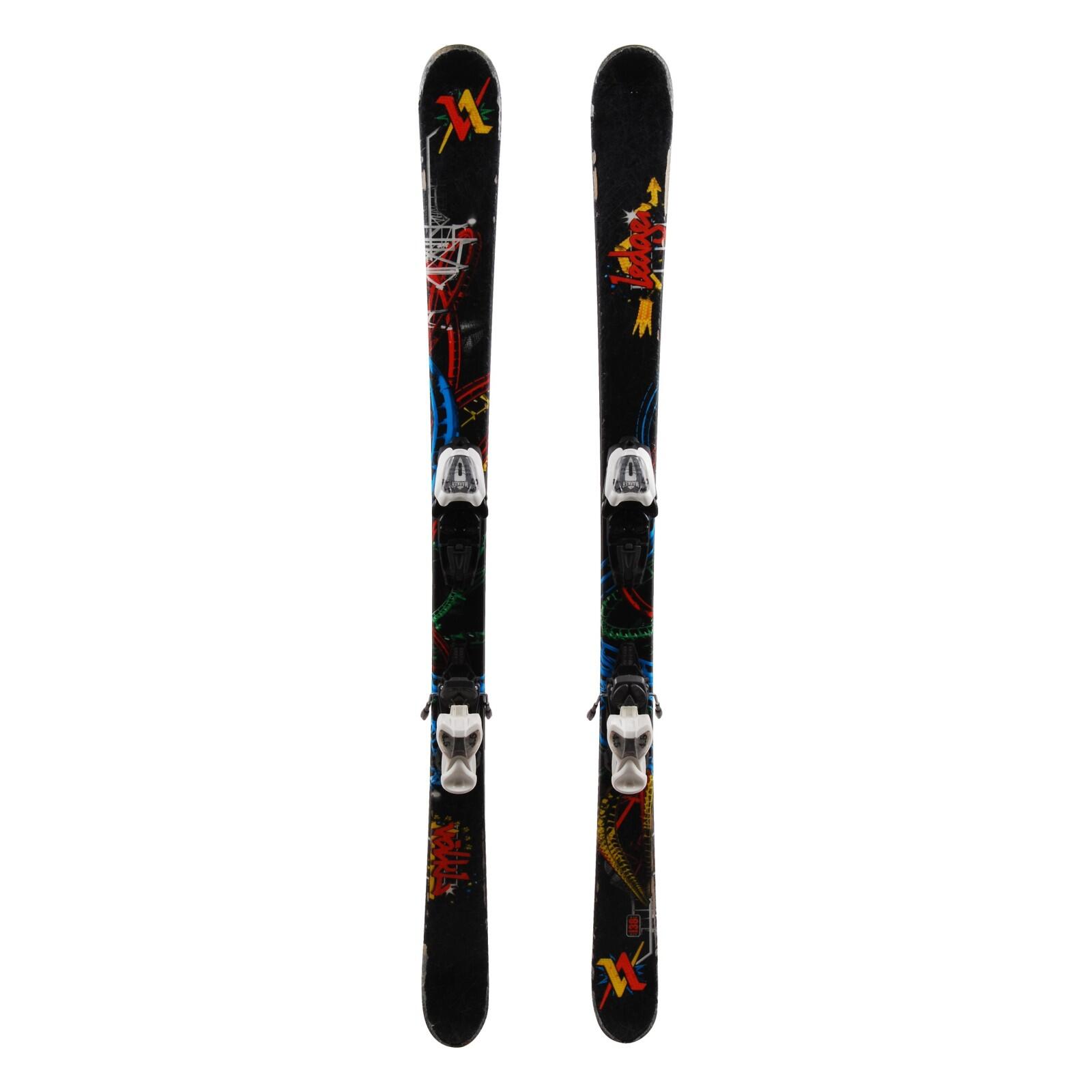 RECONDITIONNE - Ski Junior Volkl Ledge + Fixations 2/4