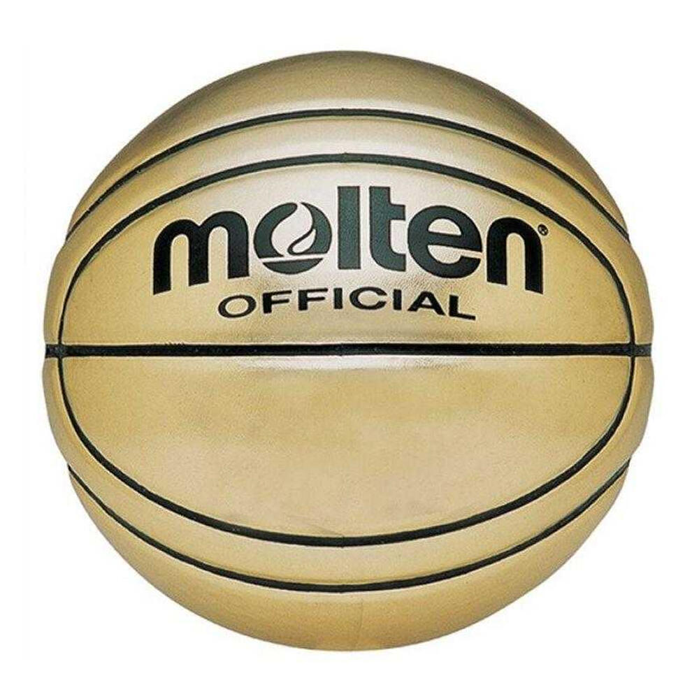 Molten - Ballon De Basket Collectible (doré) - Ballon De Basket - Jaune|noir - Decathlon
