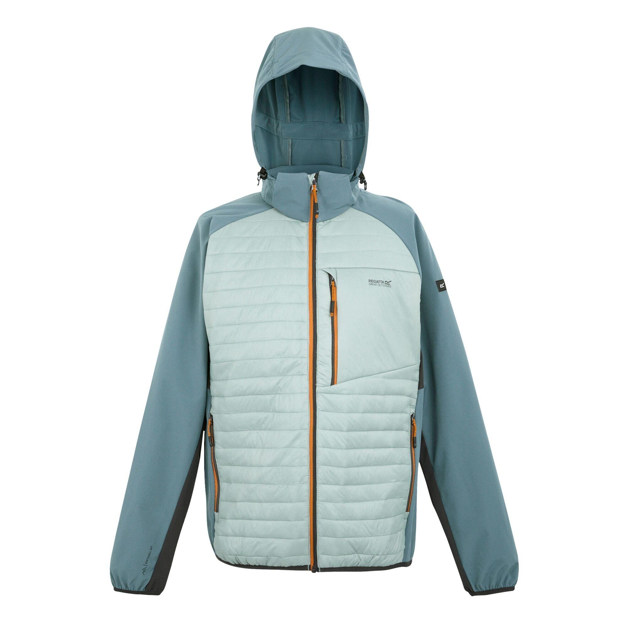 Regatta - Veste Pro Hybrid Homme (glacier / Gris Orageux / Cendre / Orange Sombre) - Doudoune Synthétique - Gris - Decathlon