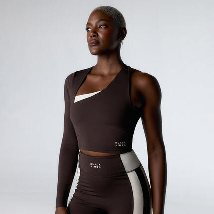 Brassière de sport Lynor Maintien sous pour femmes Black Limba