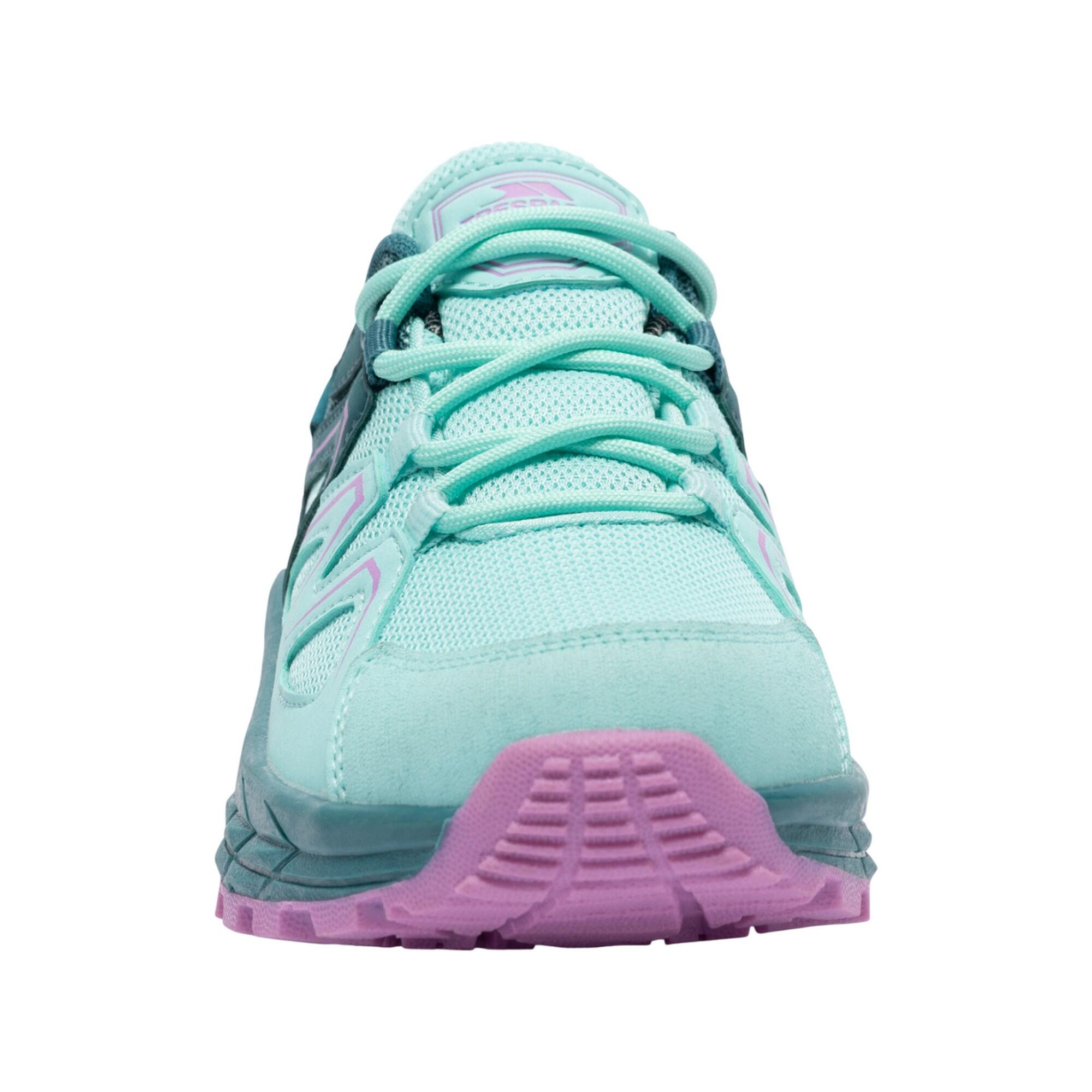 TRESPASS Childrens/Kids Lorella Waterproof Trainers (Teal)