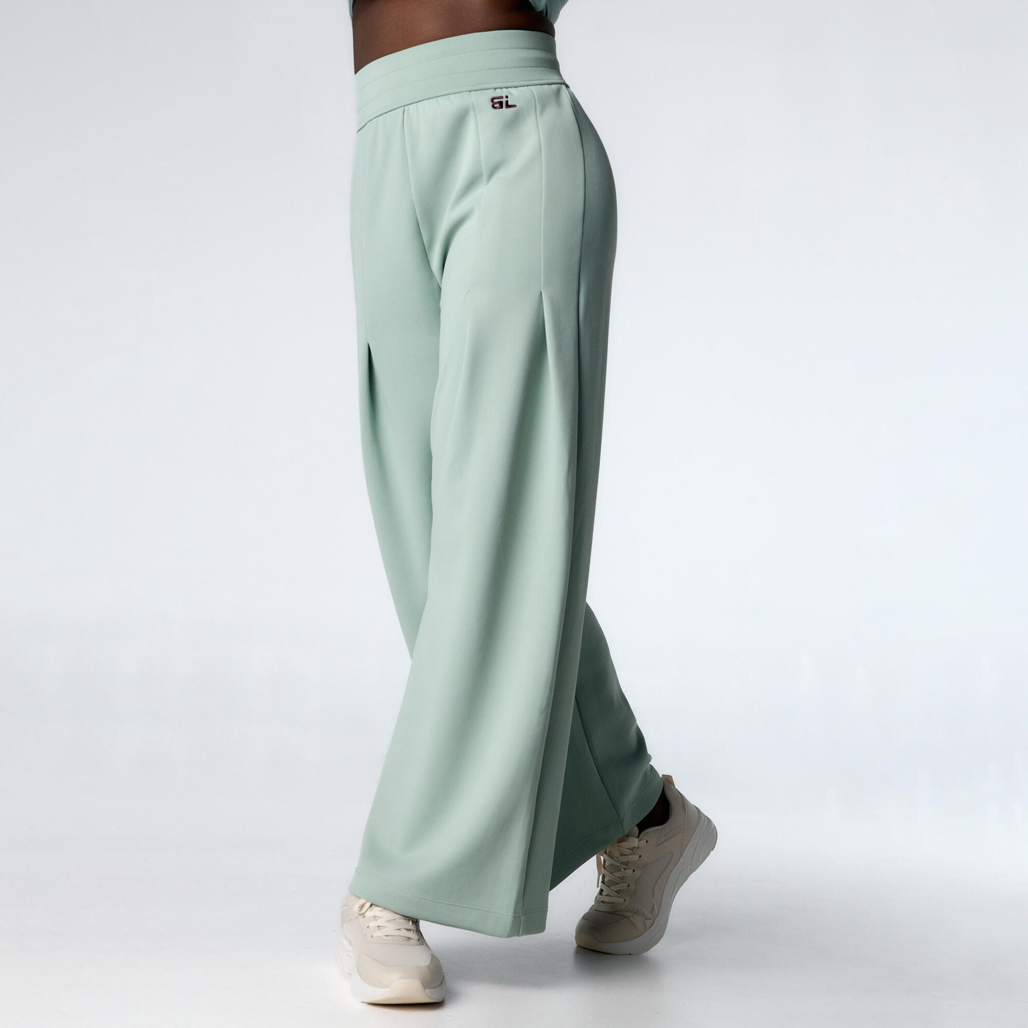 BLACK LIMBA Calças desportivas wide leg Odette das mulher Black Limba