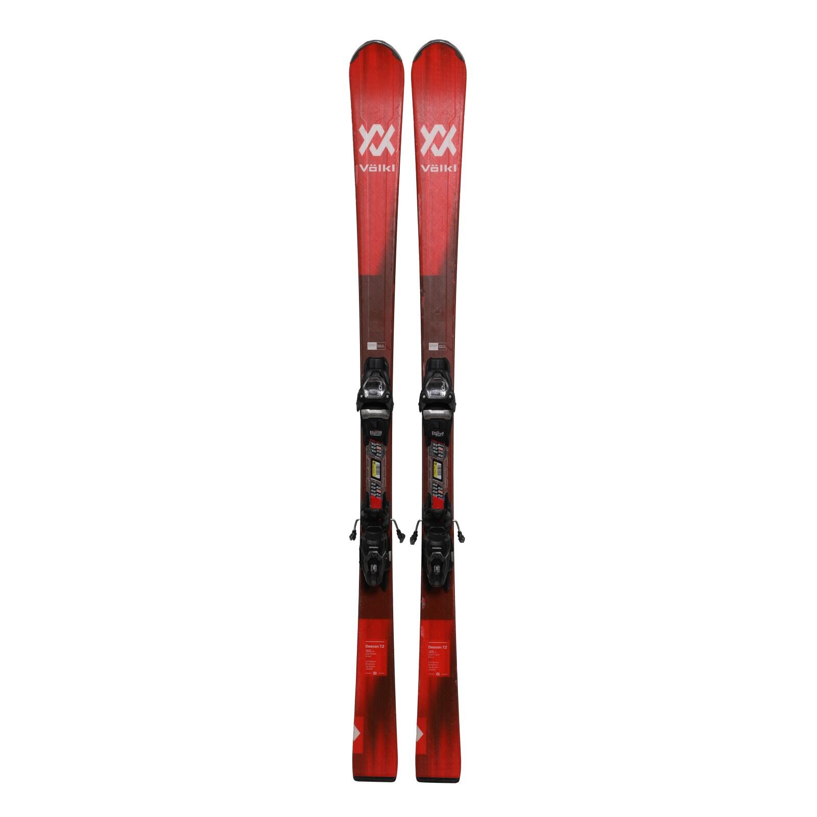RECONDITIONNE - Ski Volkl Deacon 7.2 + Fixations 2/4