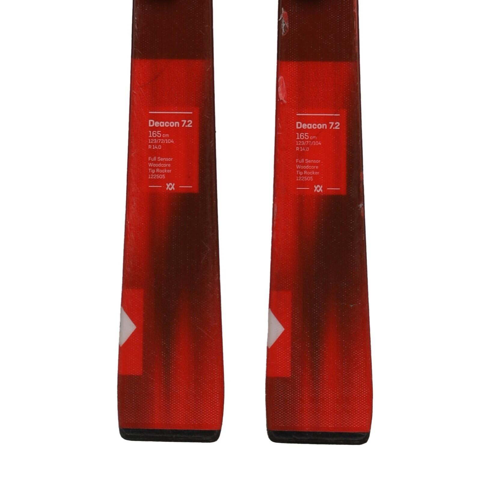 RECONDITIONNE - Ski Volkl Deacon 7.2 + Fixations 4/4
