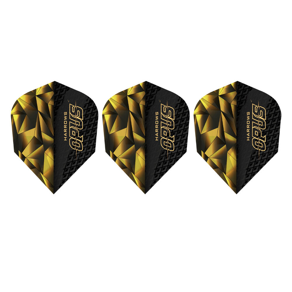 Dardos com padrão Prime Opus (Conjunto de 3) (Preto/dourado) 1/2