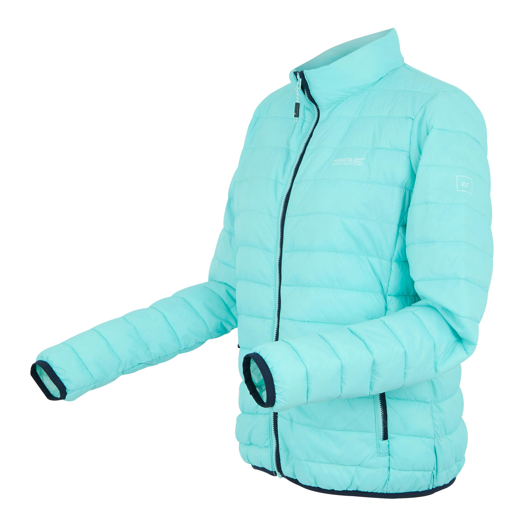 Giacca Imbottita Donna Regatta Hillpack II Blu Aruba Mattina Gelida 3/5