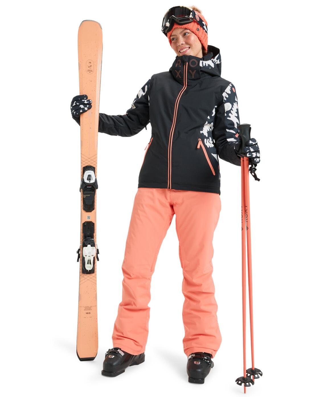 Funktionelle Snow-Jacke FREE JET Schwarz Frauen 4/4
