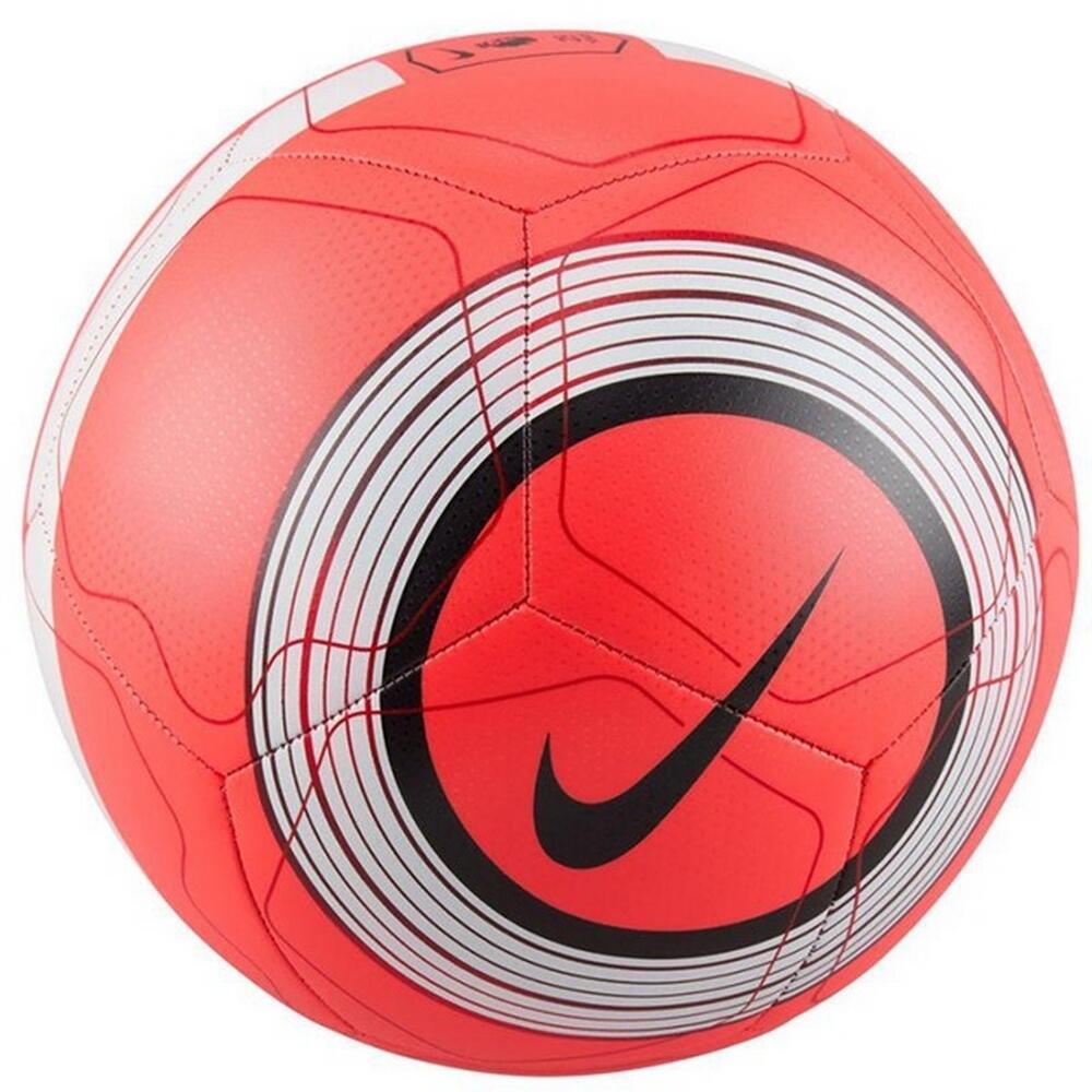 Pallone Nike Pitch Team Cremisi Brillante Bianco Nero 5 2/2