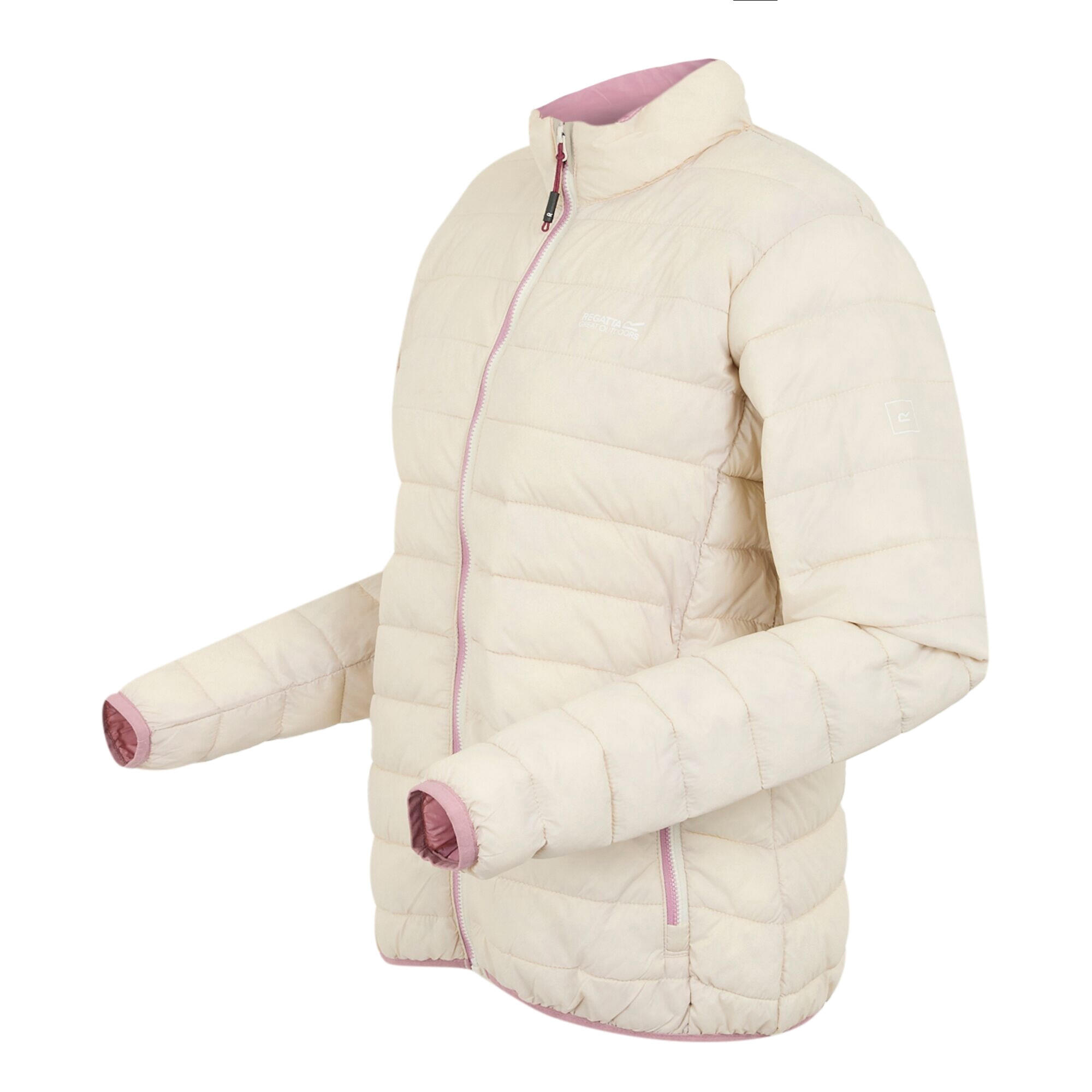 Veste Matelassée HILLPACK Femme (Vanille Clair / Lilas) 3/5