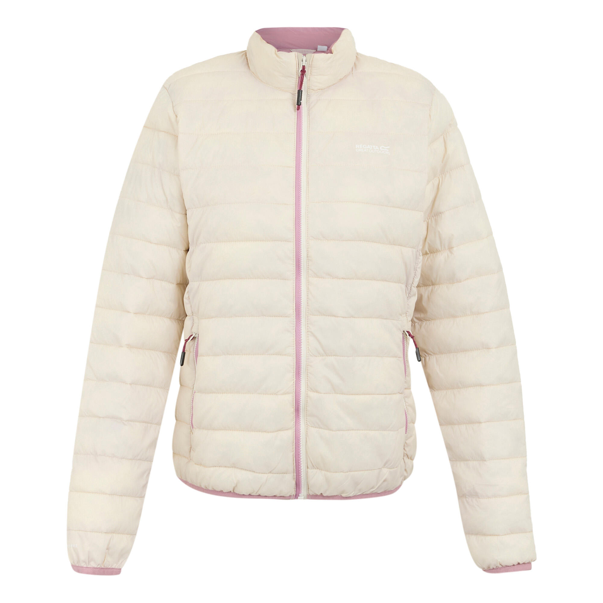 Regatta - Veste Matelassée Hillpack Femme (vanille Clair / Lilas) - Doudoune Synthétique - Blanc|violet - Decathlon