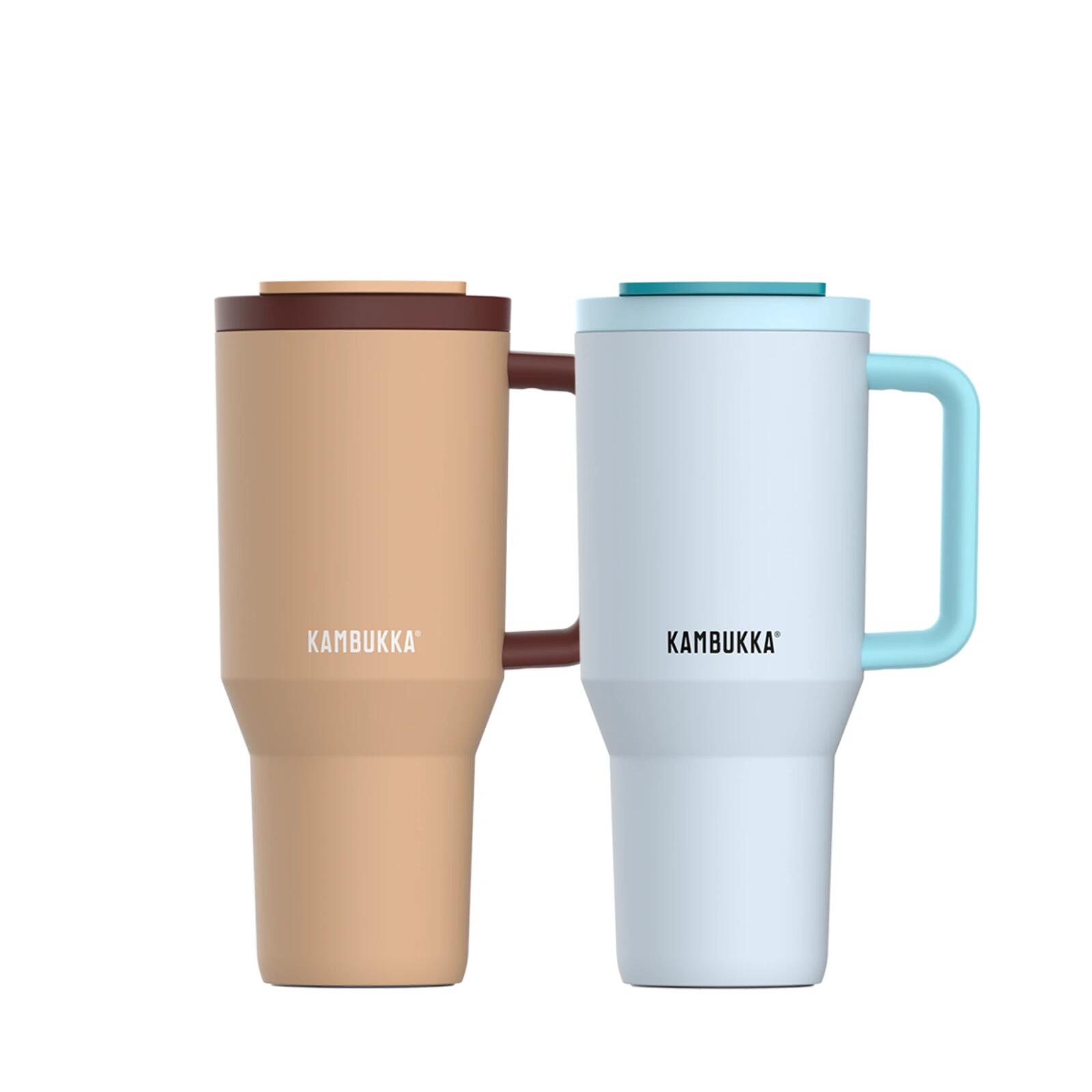 KAMBUKKA Set termohrnků Rio s teleskopickým brčkem Chilly Vibe 2x 950 ml